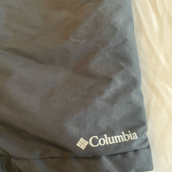 Girls Black Columbia Snow Pants - Picture 2 of 6